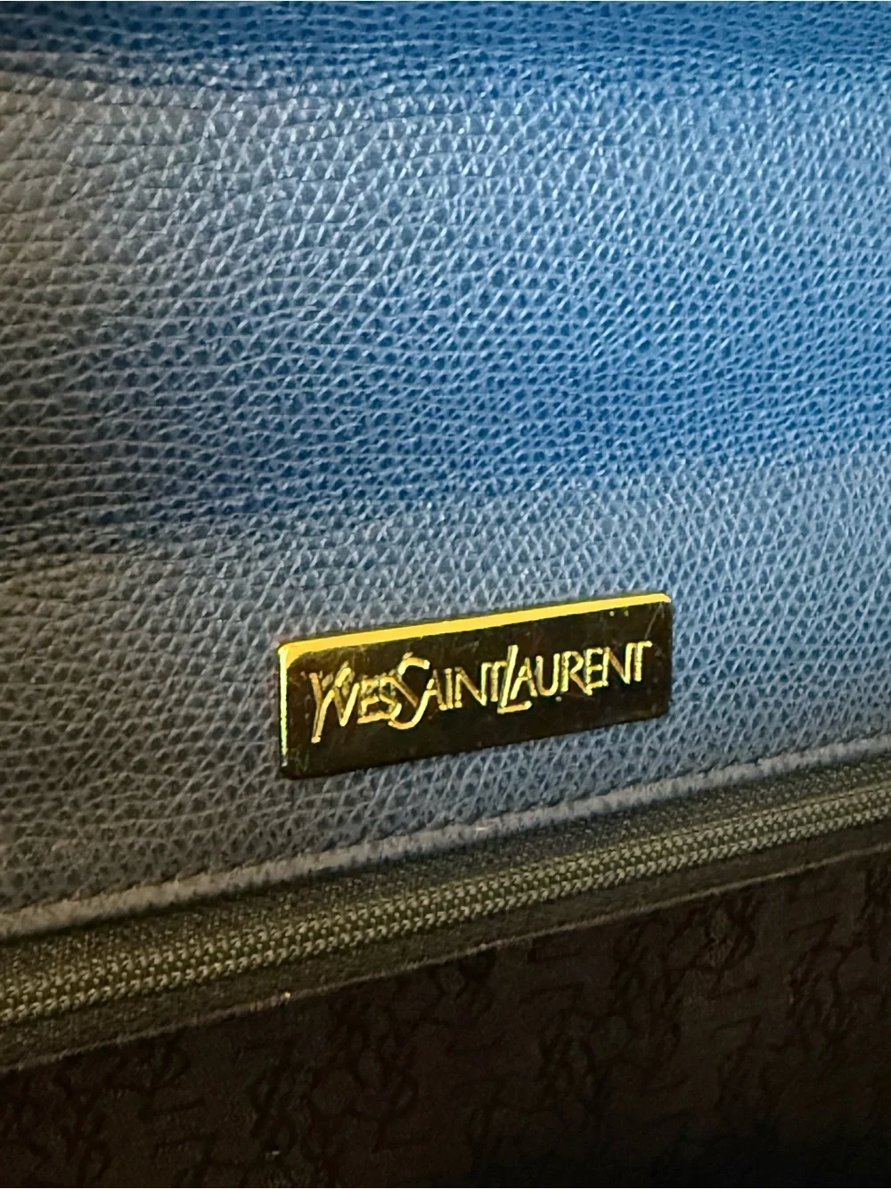 Yves Saint Laurent sleek navy